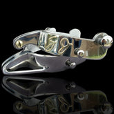 Regular Stainless Saddle Bronc Spurs - Slingin-Shanks