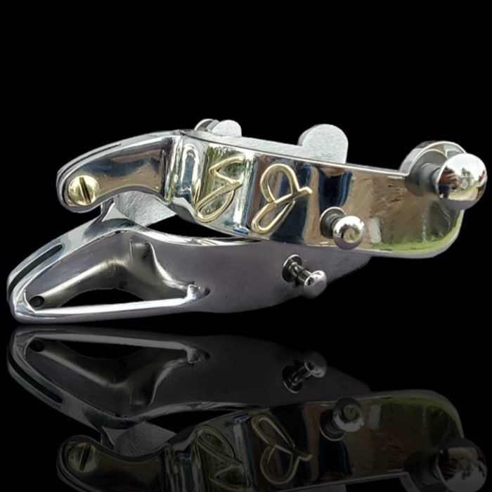 Regular Stainless Saddle Bronc Spurs - Slingin-Shanks